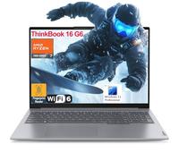 Lenovo ThinkBook 16 G6 16 pulgadas FHD+ Computadora portátil, AMD 8-Core Ryzen 7 7730U (Beat i7-1360P), 32GB DDR4 RAM, 1TB PCIe SSD, WiFi 6, Bluetooth 5.3, Type-C 3.2, lector de huellas dactilares,