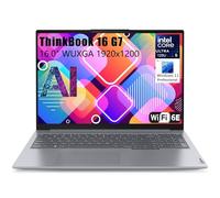 Lenovo Thinkbook 16 G7 Ultra 5 Premium Laptop Computer Intel 12-Core 16 pulgadas FHD 16 GB DDR5 RAM, 512 GB PCIe SSD Thunderbolt 4 WiFi 6E RJ45 Win 11 Pro NPU AI Experience Copilot Business Laptop