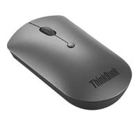 Lenovo Ratón inalámbrico ThinkBook Bluetooth silencioso 2400 DPI ambidiestro gris