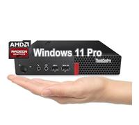 Lenovo ThinkCentre M625 Mini Business Desktop, procesador AMD A4-9120C, gráficos AMD Radeon R4, Wi-Fi AC, Bluetooth 5.0, USB, RJ-45, Windows 11 Pro (32 GB de RAM y 1 TB SSD)