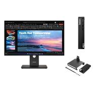 Lenovo ThinkCentre M75q G5 A5 16 512 + ThinkVision T27QD-40 27 QHD Docking Procesador AMD Ryzen 5 PRO 8500GE 3,40 GHz hasta 5,00 GHz, Windows 11 Pro 64, 512 GB SSD TLC Opal - M75QBUNDLE3EUB