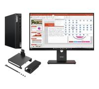 Lenovo ThinkCentre M75q G5 A7 16 512 + ThinkVision T27-40 27 FHD Procesador AMD Ryzen 7 PRO 8700GE 3,65 GHz hasta 5,10 GHz, Windows 11 Pro 64, 512 GB SSD TLC Opal - M75QBUNDLE1EUA