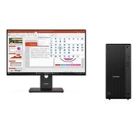 Lenovo ThinkCentre M90t G6 U5 16 512 + ThinkVision T27-40 27 FHD Procesador Intel® Core Ultra 5 225 núcleos E de hasta 4,40 GHz núcleos P de hasta 4,90 GHz, Windows 11 Pro 64, 512 GB SSD TLC Opal - M9