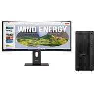 Lenovo ThinkCentre M90t G6 U5 16 512 + ThinkVision T34WD-40 34 UWQHD Docking Procesador Intel® Core Ultra 5 225 núcleos E de hasta 4,40 GHz núcleos P de hasta 4,90 GHz, Windows 11 Pro 64, 512 GB SSD T