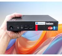 Lenovo ThinkCentre - Microcomputadora, 8 GB de RAM, SSD de 1 TB, CPU AMD, soporte de doble pantalla, Wi-Fi, Bluetooth, puertos USB, puerto Ethernet, sin teclado y mouse, Windows 11 Pro, diseño