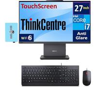 Lenovo ThinkCentre Neo 50a Gen 5 Business All-in-One - Pantalla táctil FHD de 27 pulgadas, 100 Hz (Intel i7-13620H, DDR5 de 64 GB, SSD de 8 TB, WiFi 6, cámara web, Win11P) con expansor de puerto USB