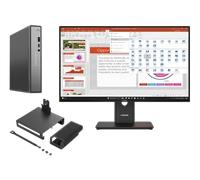 Lenovo ThinkCentre neo 50q G5 I5 16 512 + ThinkVision T27-40 27 FHD Procesador Intel® Core i5-13420H de 13? Generación núcleos E de hasta 3,40 GHz núcleos P de hasta 4,60 GHz, Windows 11 Pro 64, 512 G