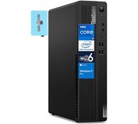 Lenovo Thinkcentre SFF M80S Business Desktop Computer (Intel i7-10700, 16GB RAM, 256GB PCIe SSD, WiFi 6, Bluetooth 5.1, RJ-45, 4 puertos de visualización, Win 11 Pro) con DKZ Hub USB Port Expander