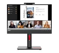 Lenovo ThinkCentre Tiny-in-One 22 Gen 5 21.5" 16:9 Full HD Pantalla táctil IPS WLED LCD Monitor with Webcam, Negro