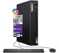 Lenovo ThinkCentre Tiny M70q G5 Intel i5-14400T (Beats i7-13700T), 16GB DDR5 RAM, 256GB SSD PCIe, WiFi 6 + BT, RJ-45, puerto DP, HDMI, Windows 11 Pro, Mini Business Desktop, 3YR Wty - Negro