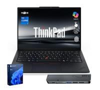Lenovo ThinkPad E14 Gen 7 Business Laptop, pantalla táctil FHD+ de 14 pulgadas, Intel Core 7 240H, 64GB DDR5, 2TB SSD, huella dactilar, retroiluminada, HDMI, cámara web de 1080p, Wi-Fi 6E, Windows 11