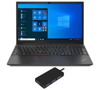 Lenovo ThinkPad E15 G2 Black Laptop (Intel i7-1165G7 de 4 núcleos, 8 GB de RAM, SSD de 512 GB, Intel Iris Xe, Full HD de 15.6 pulgadas (1920 x 1080), huella dactilar, WiFi, Bluetooth, cámara web,