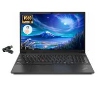 Lenovo ThinkPad E15 Gen 2 Business Laptop, visualización FHD IPS de 15.6 pulgadas, Core i7-1165G7, Windows 10 Pro, 16GB RAM 512GB SSD, Kboard retroiluminado, Tech Deal USB