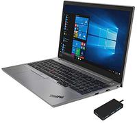 Lenovo ThinkPad E15 portátil para el hogar y la empresa (Intel i7-10510U de 4 núcleos, 16 GB de RAM, 512 GB SSD PCIe, Intel UHD Graphics, 15.6 pulgadas Full HD (1920 x 1080), huella digital, WiFi, Bluetooth, Win 10 Pro) con concentrador USB