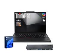 Lenovo ThinkPad E16 Business Laptop, pantalla táctil antirreflejos FHD+ de 16 pulgadas, AMD Ryzen 5 7535U, 32GB DDR5, 1TB SSD, Wi-Fi 6E, huellas dactilares, retroiluminado, Windows 11 Pro, paquete