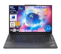 Lenovo ThinkPad E16 G2 40.6 cm FHD+ AI Business Laptop Computer, Intel 16-Core Ultra 7 155H (Beat i7-13705H), Arc Graphics, 64GB DDR5 RAM, 4TB PCIe SSD, WiFi 6E, Backlit KB, FR, Windows 11 Pro, AZ-XUT