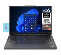 Lenovo ThinkPad E16 Gen 1 Laptop de negocios de 16 pulgadas WUXGA IPS Display 300 nits (AMD Ryzen 5 7530U 6 núcleos 2.00GHz, 24GB RAM, 2TB PCIe SSD, AMD Radeon, KYB retroiluminado, FP, WiFi 6,