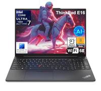 Lenovo ThinkPad E16 Gen 2 40.6 cm FHD+ Business AI Laptop Computer, Intel 16-Core Ultra 7 155H (Beat Ultra 7 255U), Arc Graphics, 64GB DDR5, 1TB PCIe SSD, WiFi 6E, Backlit KB, FR, Windows 11 Pro
