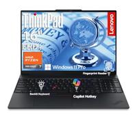 Lenovo ThinkPad E16 Gen 2 AMD Ryzen 7 7735HS 16 Laptop 16GB DDR5 512GB SSD | Office 365 WUXGA IPS Display WiFi 6E lector de huellas dactilares teclado retroiluminado cámara FHD Windows 11 Pro