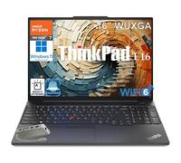 Lenovo ThinkPad E16 Gen 2 Business Laptop Computer, 40.6 cm FHD+, AMD 8-Core Ryzen 7 7735HS (Beat i7-1355U), 32GB DDR5, 1TB PCIe SSD, WiFi 6, KB retroiluminado, lector de huellas dactilares, Windows