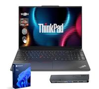 Lenovo ThinkPad E16 Gen 2 Business Laptop, pantalla táctil FHD+ de 16 pulgadas, AMD Ryzen 7 7735U, 16GB DDR5 RAM, 512GB SSD, HDMI, tipo C, huella dactilar, KB retroiluminado, Wi-Fi 6, Windows 11 Pro