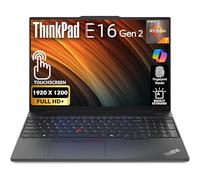 Lenovo ThinkPad E16 Gen 2, FHD+ pantalla táctil de 16 pulgadas, AMD Ryzen 7 7735U, 24 GB de RAM, SSD de 1 TB, huellas dactilares, teclado retroiluminado, WiFi 6E + BT, RJ-45, cámara web FHD, Win 11