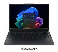 Lenovo ThinkPad E16 Gen 3 Intel Procesador Intel® Core Ultra 5 228V núcleos LPE de hasta 3,50 GHz núcleos P de hasta 4,50 GHz , 32 GB MOP, Windows 11 Pro 64, 512 GB SSD M.2 2242 PCIe Gen4 TLC Opal - 2