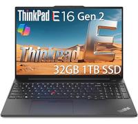 Lenovo ThinkPad E16 - Laptop empresarial (16 pulgadas FHD+ antirreflejos, Intel 13ª generación 10-Core i7-1355U, 40GB RAM, 1TB SSD), retroiluminado, lector de huellas dactilares, cámara web FHD,