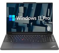 Lenovo ThinkPad E16 - Portátil empresarial, visualización WUXGA de 16 pulgadas, AMD Ryzen 7 7730U (Beat Intel 13th i5-1335U), 40GB de RAM, 2TB PCIe SSD, cámara web, HDMI, RJ-45, lector de huellas