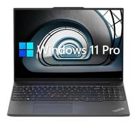 Lenovo ThinkPad E16 - Portátil para negocios, visualización WUXGA de 16 pulgadas, AMD Ryzen 5 7530U (Beat i7-1165G7), 16 GB de RAM, SSD PCIe de 512 GB, cámara web, HDMI, RJ-45, lector de huellas