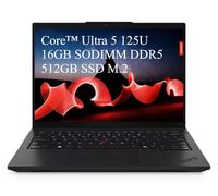Lenovo ThinkPad L14 Gen 5 [Intel] Intel Core Ultra 5 125U Computer portatile 35,6 cm [14] WUXGA 16 GB DDR5-SDRAM 512 GB SSD Wi-Fi 6E [802.11ax] Windows 11 Pro Nero Francese (Lenovo ThinkPad L14 G5 La