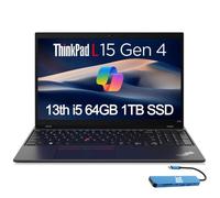 Lenovo ThinkPad L15 - Laptop empresarial (visualización táctil FHD de 15.6", AMD Ryzen 7 PRO 5850U, 64GB RAM, 2TB SSD, 8-Core (Beat i7-1165G7)), cámara web IR, Ethernet, FP, Wi-Fi 6, IST Hub, Win 11
