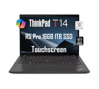 Lenovo ThinkPad T14 Business Laptop (pantalla táctil FHD+ de 14 pulgadas, AMD Ryzen 5 PRO 6650U, 16 GB de RAM, SSD de 1 TB, (Beat Intel i7-1250U)), retroiluminada, huella dactilar, cámara web de 1080p