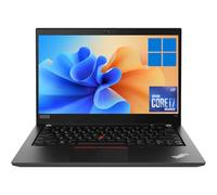 Lenovo ThinkPad T14 Ordenador portátil, 14in FHD(1920x1080) Computer, Intel Core i7-10610u, 16GB RAM, 256GB SSD, EU QWERTY Teclado, Win11 Pro (Reformado)