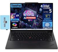 Lenovo ThinkPad T14s Gen 5 Laptop Pantalla FHD+ de 14 pulgadas (Intel Ultra 5 125U (Beats i7-1355U), 16GB LPDDR5X RAM, 1TB SSD, huella dactilar, KB retroiluminado, WiFi 6E, cámara web, Win 11 Pro) con