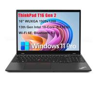 Lenovo ThinkPad T16 Gen 2 Business Laptop Computer, 40.6 cm FHD+, 13ª generación Intel 10-Core i5-1335U (Beat i7-1255U), 40GB DDR4 RAM, 2TB PCIe SSD, WiFi 6E, BT 5.3, Windows 11 Pro, Tichang