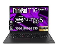 Lenovo ThinkPad T16 Gen 3 - Laptop empresarial con pantalla FHD+ de 16 pulgadas, Intel Ultra 5-125U (Beats i7-1355U), 64GB DDR5 RAM, 1TB SSD, cámara web de 5 MB, WiFi 6E + BT, RJ-45, HDMI, Win 11 Pro