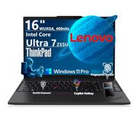 Lenovo ThinkPad T16 Gen 4, Intel Ultra 7 255U, computadora portátil para | RAM DDR5 de 64 GB, SSD PCIe de 1 TB, disco duro portátil de 500 GB, pantalla FHD+ de 16 pulgadas, batería de larga duración