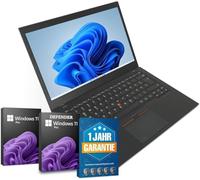 Lenovo ThinkPad T470s UltraBook, portátil de 14 pulgadas (35,6 cm), Full HD, Intel Core i5-6300U @ máx. 3 GHz, 8 GB, SSD de 256 GB, Windows 11 Pro y software antivirus gratuito