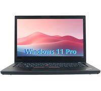 Lenovo ThinkPad T480 - Laptop empresarial, portátil FHD de 14 pulgadas, Intel Core i5-8250U, 16 GB de RAM, SSD de 512 GB, teclado QWERTY de EE. UU., Windows 11 Pro (renovado)