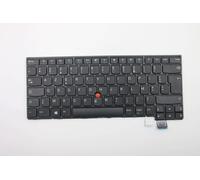 Lenovo ThinkPad Teclado Interior Francés Negro 01EN652 Para T470s Gen 2