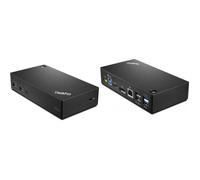 Lenovo ThinkPad USB 3.0 Ultra Dock Estación de Conexión Universal con Doble Monitor y Carga para Dispositivos Móviles