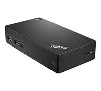 Lenovo ThinkPad USB 3.0 Ultra Dock USB 3.0 (3.1 Gen 1) Type-A Negro - Base (Alámbrico, USB 3.0 (3.1 Gen 1) Type-A, 3,5 mm, 10,100,1000 Mbit/s, Lenovo, 45 W)