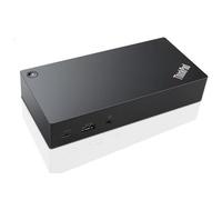 Lenovo ThinkPad USB-C Dock Universal - Estación de Acoplamiento con Power Delivery 60W, 4K@30Hz, DisplayPort, VGA, 5x USB, RJ-45, Audio