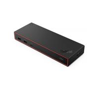 Lenovo ThinkPad USB4 Dock 5000 Alámbrico Thunderbolt 4 Negro (40BF0100EU)