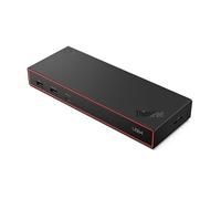 Lenovo ThinkPad USB4 Dock 5000, Ancho de Banda de 40 Gbps, compatibilidad Universal, Carga de 65 W, Soporte de Pantalla múltiple, Color Negro