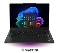 Lenovo ThinkPad X1 Carbon Gen 14 Procesador Intel® Core Ultra 7 356H núcleos E de hasta 3,50 GHz núcleos P de hasta 4,70 GHz, Windows 11 Pro 64, 1 TB SSD M.2 2280 de rendimiento PCIe Gen5 TLC Opal - 2