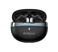 Lenovo ThinkPlus LP11 - Auriculares Bluetooth con micrófono, auriculares inalámbricos Bluetooth 5.1, IPX5, resistente al agua, tiempo de reproducción 30H (negro)