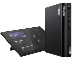Lenovo ThinkSmart Tiny Kit + sistema de conferencia con soporte VESA para salas pequeñas de Microsoft Teams