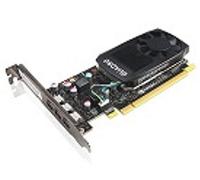 Lenovo ThinkStation NVIDIA Quadro P400 2 GB GDDR5 Mini dpx3 Graphics Card with HP Bracket